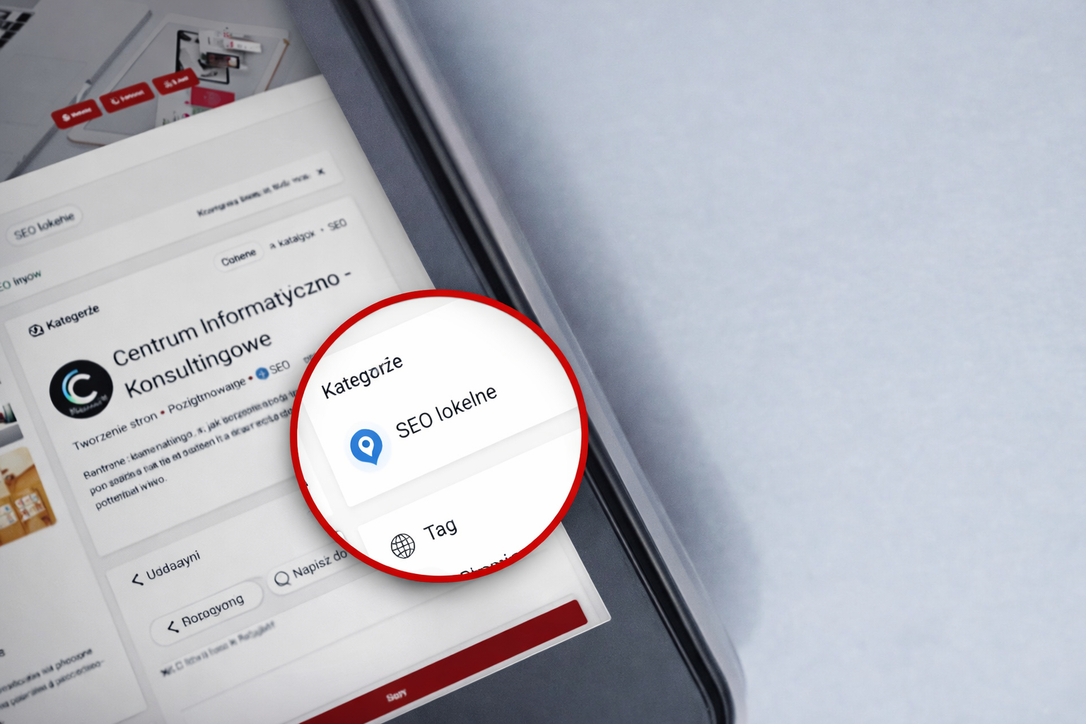 Lokalne SEO w katalogu firm